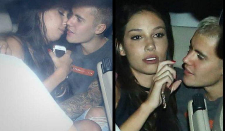Justin Bieber es cachado muy cariñoso con una modelo brasileña ?