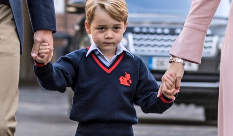 Estas fotografías del príncipe George desatan polémica en el Reino Unido