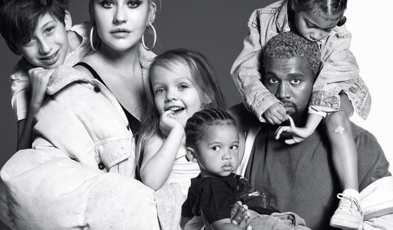 Kanye West y Christina Aguilera son la portada en la edición especial «Harper’s Bazaar»