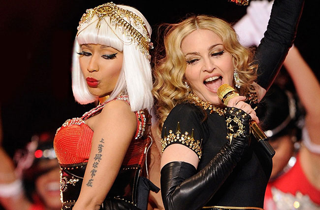 Nicki Minaj y Madonna se besaron durante los VMA’s 2018  ?‍❤️‍?‍?✨
