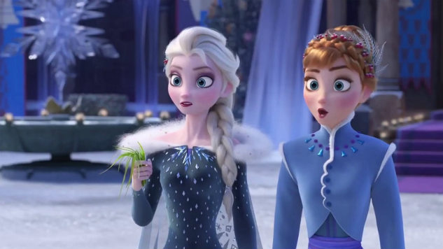 Frozen 2: Una imagen de Elsa casándose con otra chica está causando revuelo ??️‍?