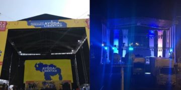Venezuela Aid Live vs. Festival chavista
