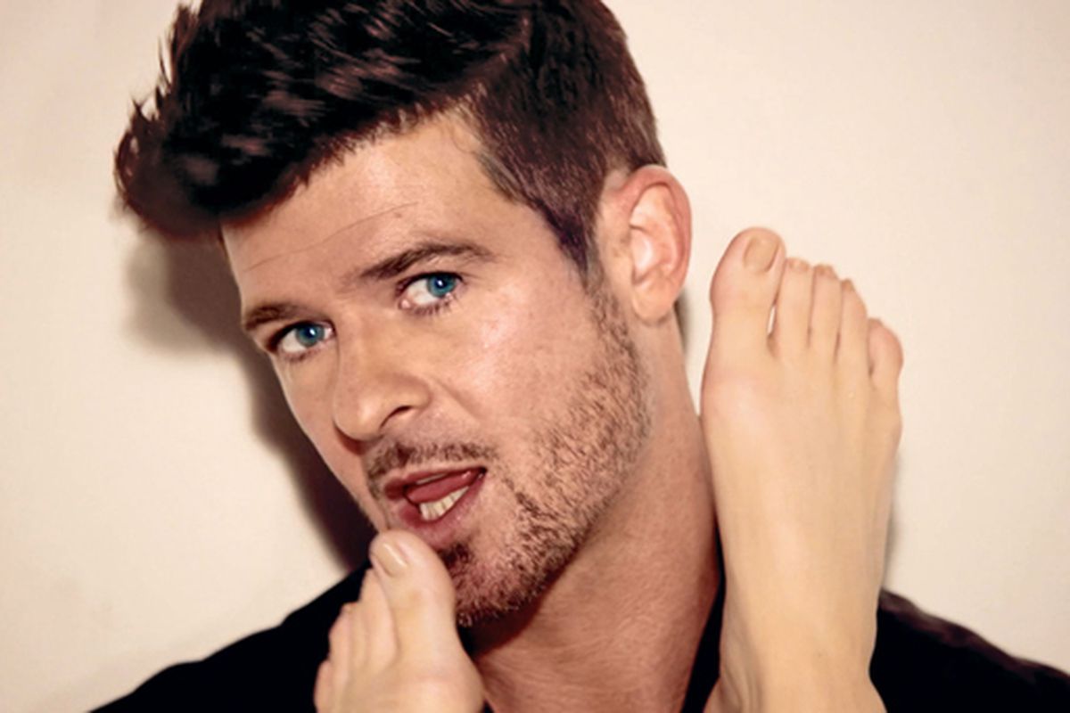 Robin Thicke sufrió accidente de tránsito con su familia en Malibú