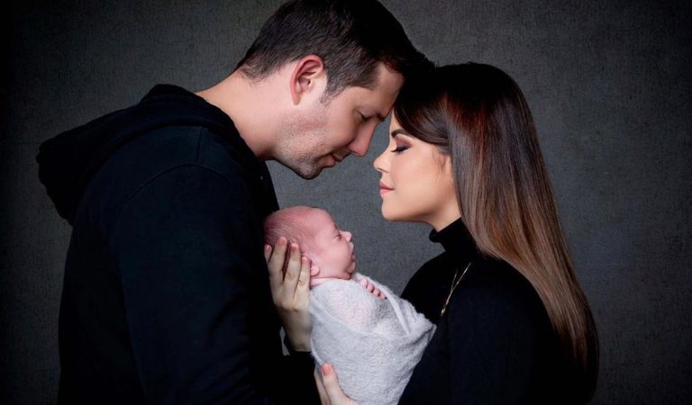«Derretidos de amor» Georgina Palacios y Gabriel Parisi lucen hermosos con su bebé??