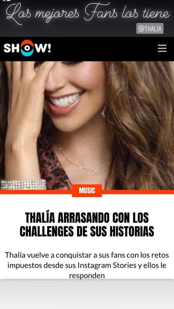 Thalía Sigue Arrasando Con Los Challenge Y Ahora La Comparan Con Eminem 6316