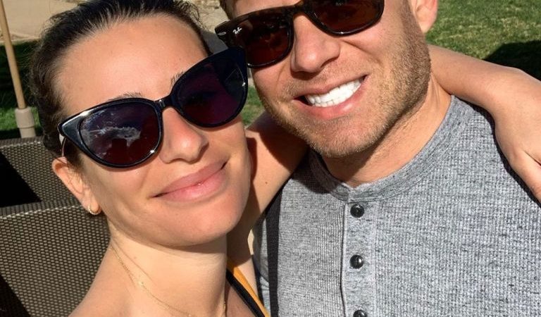 Lea Michele y su esposo presentaron a su primera hija juntos