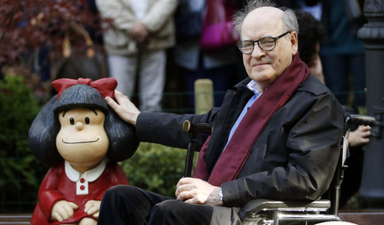 ¡Adiós Quino! Falleció el dibujante argentino, creador de Mafalda