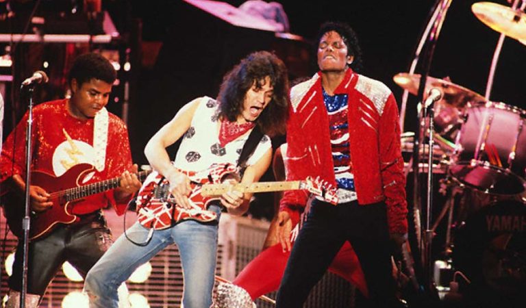 ¡Una leyenda! Eddie Van Halen le mejoró una canción a Michael Jackson
