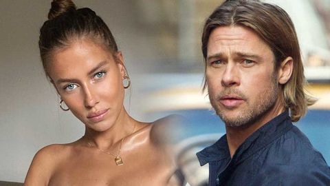 ¿Una busca fama y el otro generar celos? El romance entre Brad Pitt y Nicole Poturalski sería por conveniencia ??