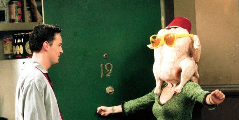 Friends: Courteney Cox recreó la escena del pavo 22 años después