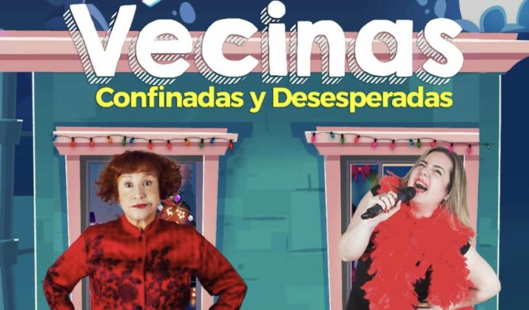 Vecinas confinadas y desesperadas: Tania Sarabia y Evlin Pérez llevarán la comedia al teatro por Zoom ??