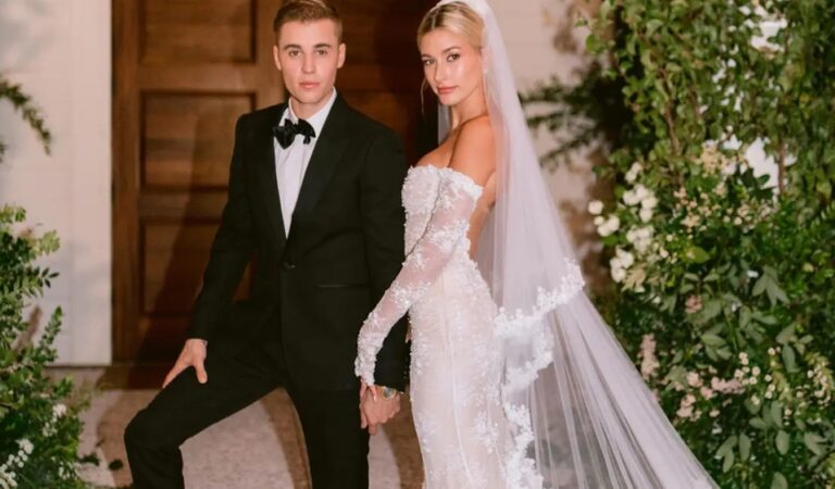 Aunque la boda fue en septiembre 2019: Hailey Bieber compartió una foto nunca antes vista ??