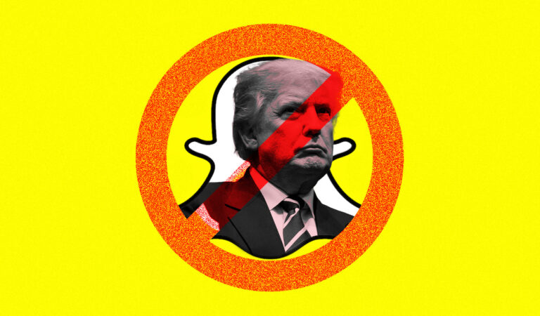 Censurado y de manera permanente: Snapchat también expulsó a Donald Trump de su plataforma ❌?
