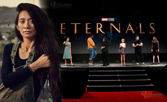 Mientras Chloé Zhao espera su Óscar, también está trabajando en «Eternals»