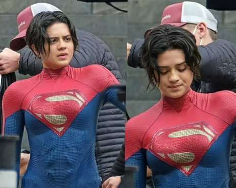 The Flash: Supergirl «vuela» en unas breves imágenes del rodaje