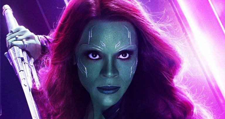 Guardianes de la Galaxia Vol.3 : Zoe Saldana revela un nuevo aspecto de Gamora