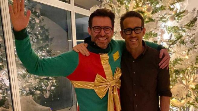 Hugh Jackman felicita a Ryan Reynolds por el éxito de Free Guy
