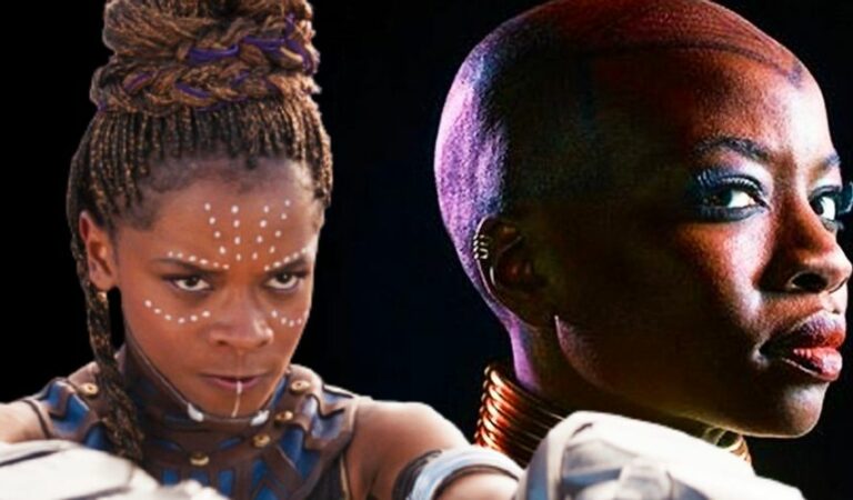 Las fotos del set de Black Panther 2 revelan los nuevos trajes de Okoye y Shuri