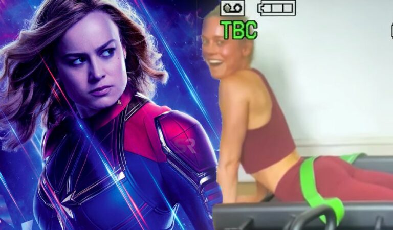 Brie Larson sube un video estilo vintage de su entrenamiento para Capitana Marvel 2