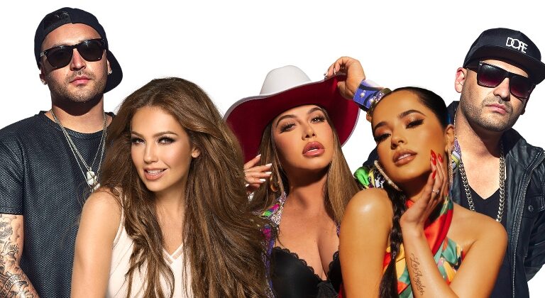 En «Baila así»: Los productores Play -N- Skillz unieron fuerzas con Thalía, Becky G y Chiquis Rivera