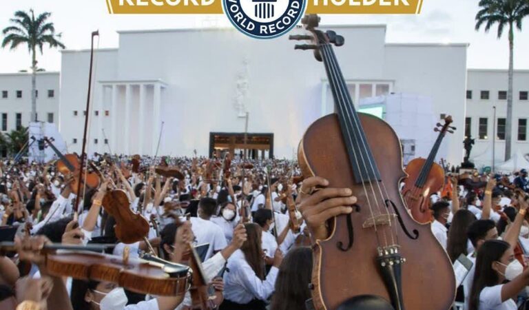 Guinness World Record: Venezuela tiene la Orquesta más grande del mundo ??