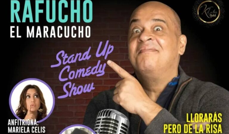 Con su Stand Up Comedy Show: Rafucho «El Maracucho» viene a dejarlos muertos, pero de la risa