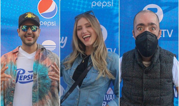 En el Festival de Jonrón Pepsi 19°, cantantes y tiktokers se pasearon por la alfombra azul