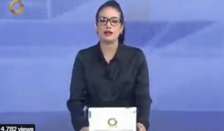 El garrafal error de la periodista de Globovisión durante una transmisión en vivo ??