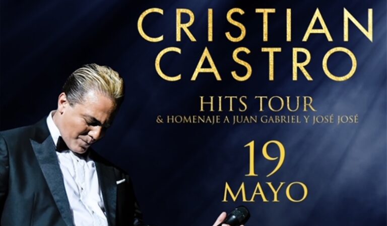 Ídolo mexicano: Cristian Castro se presenta en Venezuela y los boletos ya están a la venta