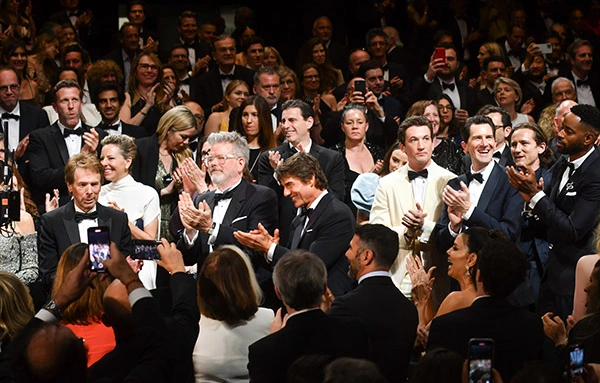 Tom Cruise y Top Gun 2: Recibió ovación de 5 minutos en Cannes y fue galardonado con la Palma de Oro