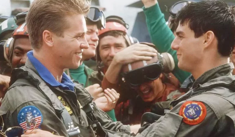 Val Kilmer reflexiona sobre el rodaje de la película original de Top Gun