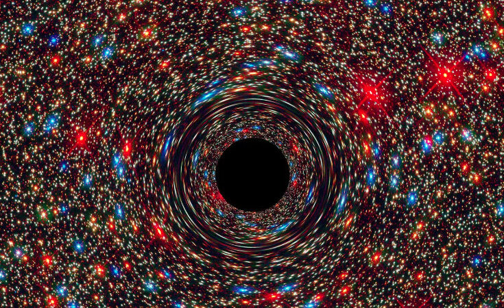 El telescopio James Webb observa a través del polvo y logra una imagen nunca antes vista de un agujero negro