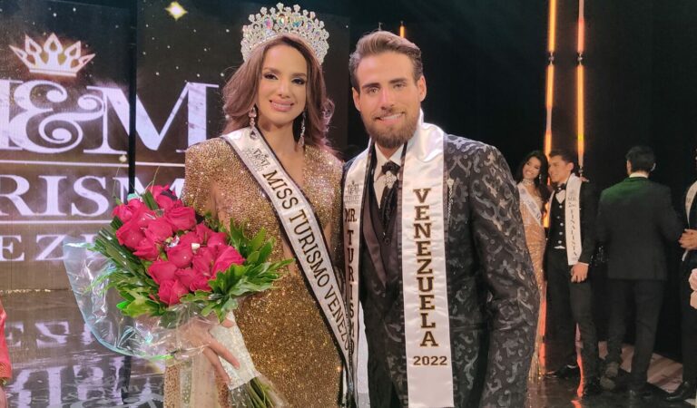 Fernanda González Y Brayan Yllas se alzaron con el título de Miss y Mister Turismos Venezuela 2022