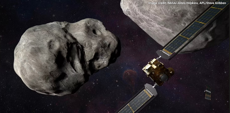 La NASA le permitirá ver cómo se estrella una nave espacial contra un asteroide
