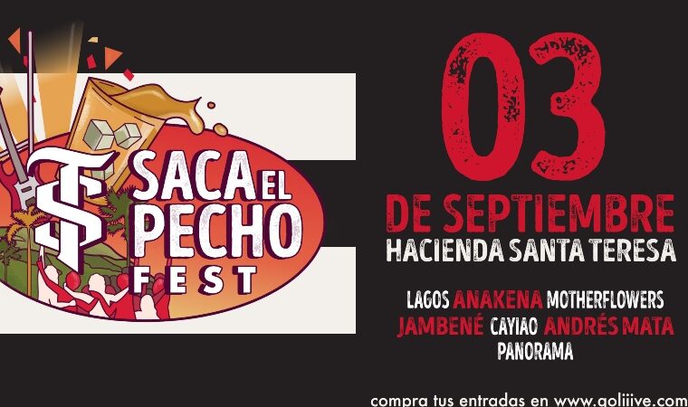 «Saca El Pecho Fest»: Santa Teresa se prepara para volver a su festival musical