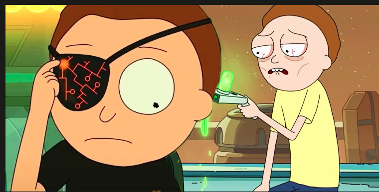 La broma más divertida del estreno de la sexta temporada de Rick & Morty es un insulto del público