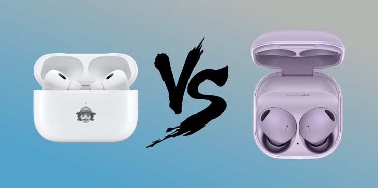 AirPods Pro 2 Vs. Galaxy Buds 2 Pro: Comparación de los auriculares de Apple y Samsung