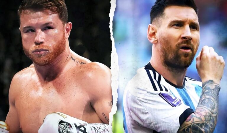 Canelo Álvarez le ofreció una paliza a Lionel Messi ??⚽️