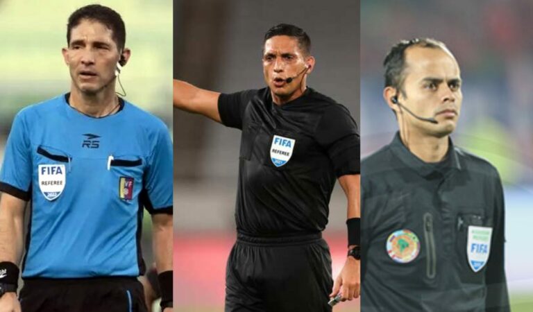 Estos 4 arbitros venezolanos impondrán orden en el Mundial de Qatar 2022