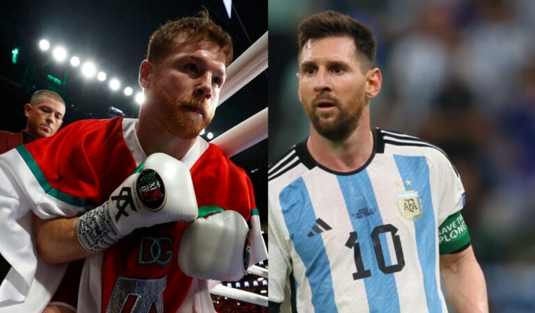 Canelo Álvarez arremete contra  Lionel Messi por «faltarle el respeto» a México