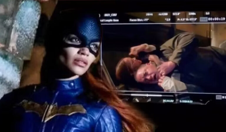 Batgirl: Leslie Grace ahoga al Firefly de Brendan Fraser en un video detrás de cámaras