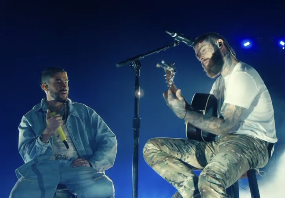 La pelea de Bad Bunny y Post Malone en pleno escenario de Coachella