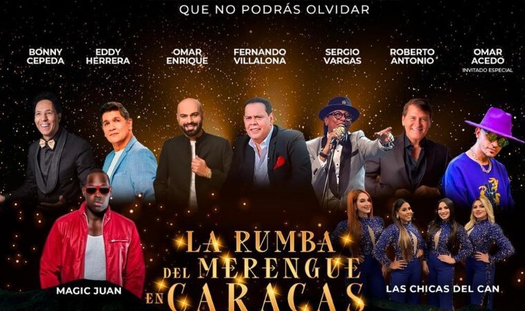 Sergio Vargas, Bonny Cepeda, Eddy Herrera, Las Chicas del Can y muchos más se reunirán en «La Rumba del Merengue»