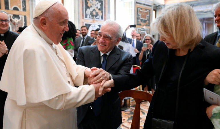 Martin Scorsese se reúne con el Papa Francisco y anuncia una película sobre Jesús