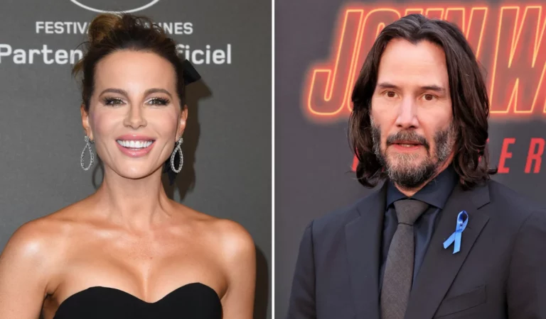 Kate Beckinsale elogia a Keanu Reeves por salvarla de una avería de vestuario en Cannes: «Es una leyenda absoluta»