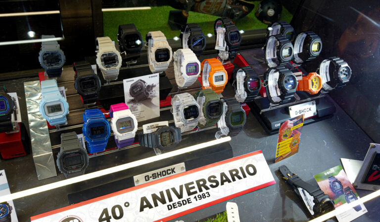 ¡Con nueva sede! Casio celebró el 40 aniversario de G-Shock