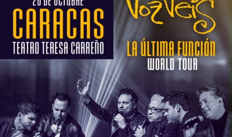 «La Última Función»: Voz Veis anuncia gira por Venezuela