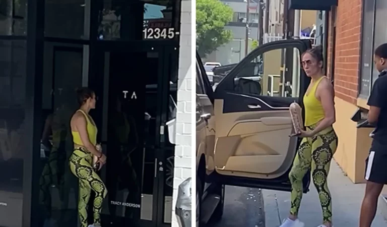 Dejaron a Jennifer López en la calle y pagó su frustración con los paparazzis [VIDEO]
