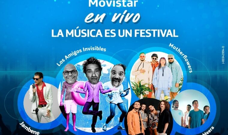 «Movistar en vivo»: Ya todo está listo para el festival que reunirá al talento venezolano