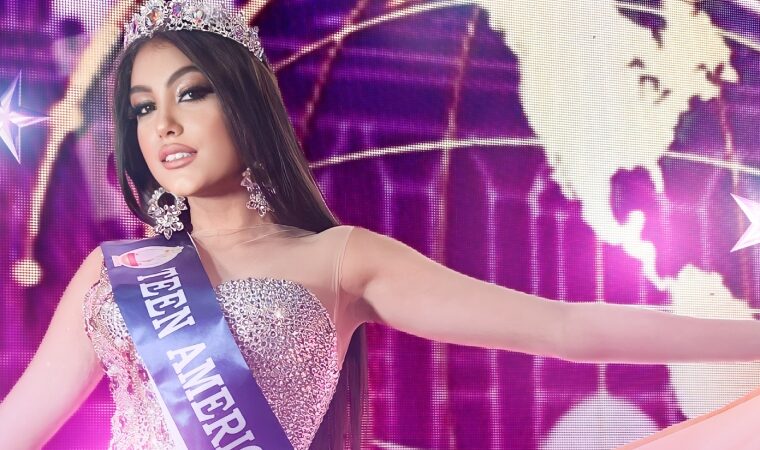 ¡Tremendo debut! Pau Colomine se inició en el modelaje y se coronó como Miss Teen Américas del Sur 2023